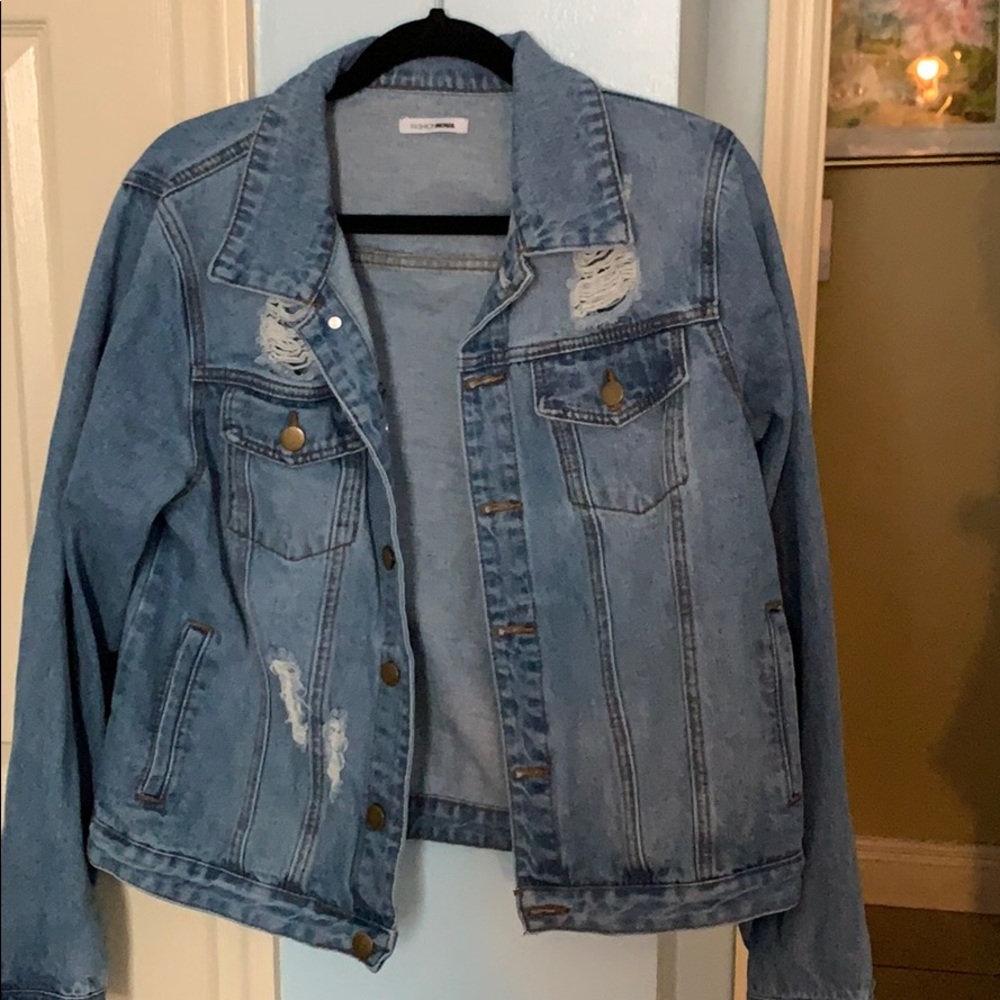 Fashion nova jean jacket